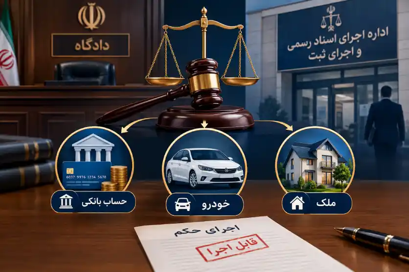 توقیف اموال برای مهریه